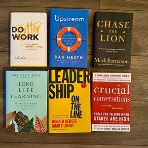 Assorted Motivational and Leadership Books Set